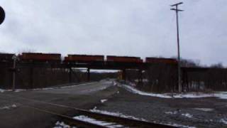 BampLE crossing the trestle at Osgood Pa [upl. by Langham]