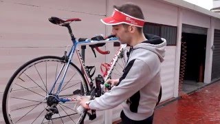 Come lavare una bici da corsa  Tutorial [upl. by Scuram]