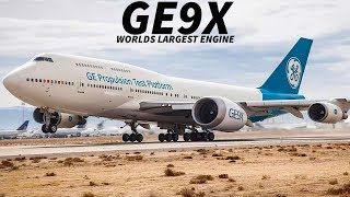 GE9X  The WORLDS LARGEST JET Engine [upl. by Teiluj560]