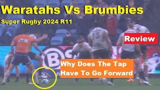 Review Waratahs Vs Brumbies Super Rugby 2024 R11 Reactions Analysis amp Recap Quick Tap Fail SMH [upl. by Anaeel]