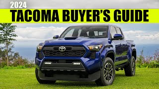 2024 Toyota Tacoma Buyers Guide  Trim Levels  Engines [upl. by Pinkerton]