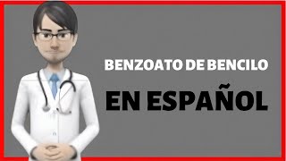 BENZOATO DE BENCILO  benzyl benzoate en español [upl. by Monro546]