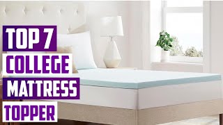 Best Mattress Toppers for College Students – Ultimate Guide [upl. by Elleral]