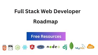 Full stack Web development Roadmap with Resources  2024 25 [upl. by Disini]