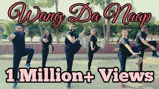 Wang Da Naap  Bhangra4Fitness  Ammy Virk ft Sonam Bajwa  Easy Choreo  Dance Cover  Bhangra Song [upl. by Aliab]