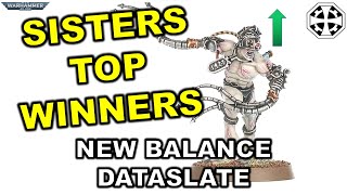 TOP DATASLATE WINNERS Adepta Sororitas Warhammer 40k 10th edition sisters of battle [upl. by Lyram]