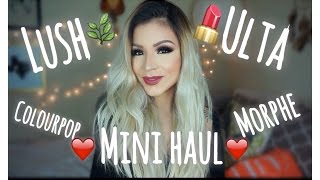 MINI HAUL LUSH ULTA TARGET amp MORE  MINDY MARIE [upl. by Darnall]