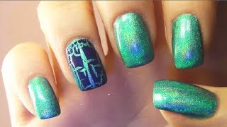 Trend quotCrackedquot Nagellack  Nails of the Day [upl. by Olivette45]