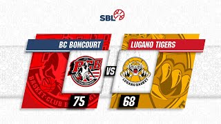 BC Boncourt vs Lugano Tigers  Game Highlights [upl. by Lukey]