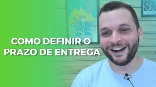 Como DEFINIR PRAZOS para a entrega de Projetos de Software [upl. by Hinze]