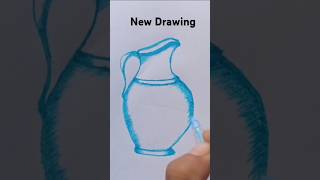 The Art of Pottery The Most Beautiful Pot Drawing shorts reels viral [upl. by Ahras]