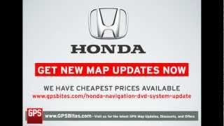 Honda Navigation DVD 2017  New GPS Updates Available [upl. by Gallagher489]