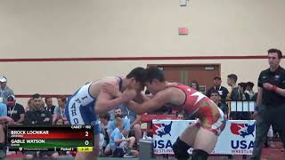 CADET 182 Brock Locnikar Arizona Vs Gable Watson Idaho [upl. by Longawa835]