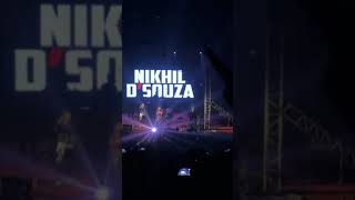 Nit Silchar Technosis Day 3 Nikhil DSouza live on stage [upl. by Annayrb479]