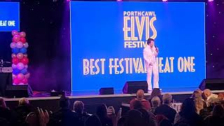 Porthcawl Elvis Festival 2024 Paula Navarro The Blue Moon Girl [upl. by Aicetel939]