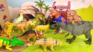 Learn about Dinosaurs through Interesting Stories Trex Triceratops  Jurassic World Evolution 2 [upl. by Irol]