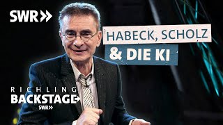 Habeck Scholz und Merz durch KI ersetzen  richling backstage [upl. by Hedy]