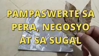 PAMPASWERTE SA PERA NEGOSYO AT SA SUGAL  PAMPASWERTE TIPS [upl. by Sergias]