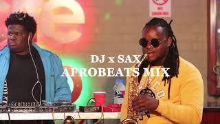 DJ vs Sax  Afrobeats Live video mix by DJ Crocx and Mapasosax [upl. by Schilt]