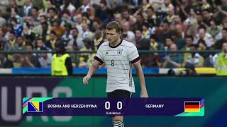 PES 2021 Gameplay  Bosnien und Herzegowina  Deutschland  Nations League 2024 [upl. by Zetana]