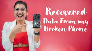 How to recover data from broken Android phone  display screen damaged mobile [upl. by Magdau]