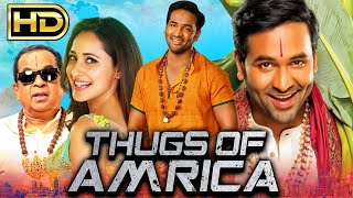 Thugs Of America HD Vishnu Manchu Blockbuster Hindi Dubbed Movie  Brahmanandam Pragya Jaiswal [upl. by Onilatac]