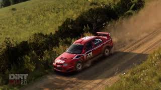 Dirt Rally 2  Lancer Evo VI  New Zealand  Te Awanga Sprint Forward Broadcast [upl. by Medardas]