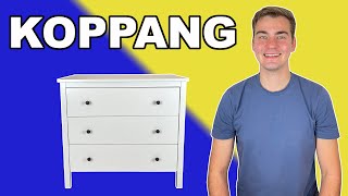 KOPPANG 3 Drawer Chest IKEA Tutorial [upl. by Fenny]