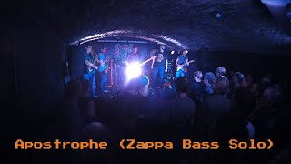 Apostrophe Frank Zappa Bass Cover live 2019 [upl. by Maybelle24]