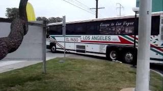 El Paso  Los Angeles Limousine Express 855 Motor Coach Industries [upl. by Nerraj]