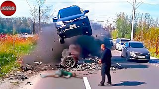 80 SHOCKING Moments Of Ultimate Car Crashes On Road Got Instant Karma  Idiots In Cars [upl. by Acimad893]