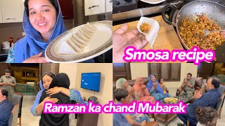 Ramzan Mubarak  smosa recipe  sbko dil sy maaf video delete krdi [upl. by Hayman]