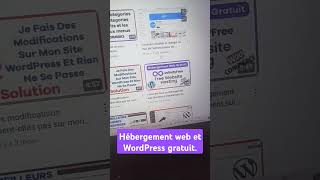 Créer un site WordPress gratuit avec lhébergement web infinityfree [upl. by Agnella]