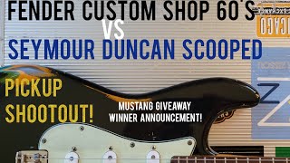 PICKUP SHOOTOUT Seymour Duncan Scooped vs Fender Custom Shop 60s [upl. by Sil]