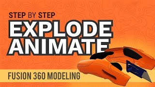 Create an Exploded Animation in Fusion 360s Animation Workspace [upl. by Charry444]