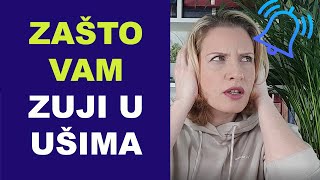 Zašto vam ZUJI U UŠIMA TINITUS  dr Bojana Mandić [upl. by Alletse142]