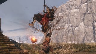 Sekiro Shadows Die Twice  Seven Ashina Spears Boss Fight [upl. by Wey]