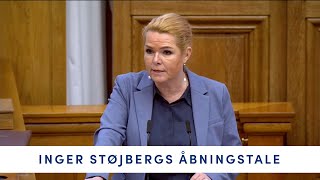 Inger Støjbergs åbningstale [upl. by Kinny]