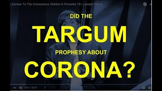 Did Targum Yonatan really predict Covid Joseph Prince [upl. by Reinal]