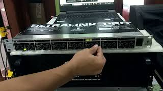 Behringer Ultralink MX882 test dulu sebelum kirim ke Juragan di Kota Pasuruan Jawa Timur [upl. by Eemyaj]