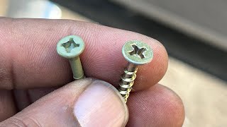 Phillips Screws vs Square Screw Robertson Which Is Better [upl. by Teri586]