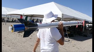 Launching Project Phoenix Stanford at Spaceport America Cup 2024 [upl. by Gardie]