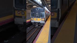 Ronkonkoma Bound M7 LIRR train entering and leaving Jamaica [upl. by Charyl]