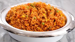 HOW TO MAKE JOLLOF RICE WITH A YUMMY TWIST  ZEELICIOUS FOODS [upl. by Suedama]