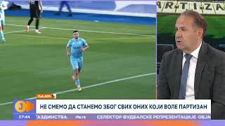 RTS JUTARNJI PROGRAM  Rasim Ljajić  Dug put oporavka pred Partizanom [upl. by Tan77]