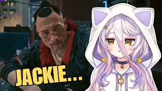 Henya Reacts to Jackies Death in Cyberpunk 2077 [upl. by Whitson378]