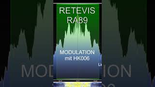 RETEVIS RA89  MODULATION amp HK006 Lautsprechermikrofon  NFM AFU hamradio freenet [upl. by Eilra606]