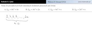 Zadanie 8  Matura próbna 21112012 [upl. by Luhar]