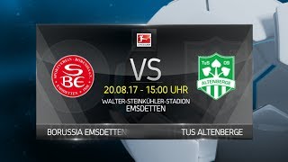 HEIMSPIEL  Spiel der Woche 2  Bor Emsdetten  Altenberge [upl. by Keller]