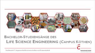 Biotechnologie Lebensmitteltechnologie Pharmatechnik amp Verfahrenstechnik I Hochschule Anhalt [upl. by Ralyt583]